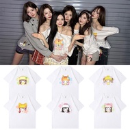 Big Promotion Direct Drop IVE2026FM Concert DIVEintoIVE Merchandise Short-Sleeved T-Shirt Pure Cotto