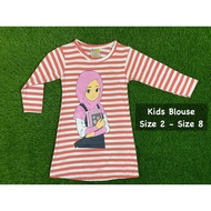 [Ready Stock] BLOUSE/BAJU KANAK-KANAK MURAH KAIN COTTON