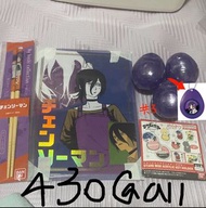 出 鏈鋸人  蕾潔發聲扭蛋*3+蕾潔燙金明信片+筷子 set 蕾賽  レゼ  Reze  Bomb 炸彈魔人 電鋸人