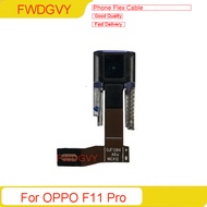 FWDGVY ใหม่สำหรับ OPPO F11 Pro โมดูลกล้องเซลฟี่ด้านหน้าหลักกล้องหน้าสายเคเบิลงอได้ชิ้นส่วนซ่อม