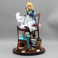 27cm Anime Violet Evergarden Violet Eternal Garden Weier Figure Model Toy