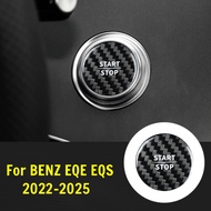 For For Mercedes Benz EQE EQS 2022-2025 Car Start Engine Stop Button Cover ignition switch Key Inter