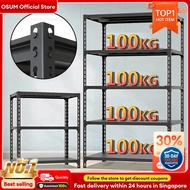 【Load 600KG】Storage Rack Shelf Metal Rack Boltless Rack Shelf Storage Metal Shelf Adjustable Height 