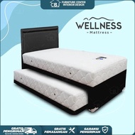 Wellness Kasur Spring Bed 2 in 1 Standard - Full Set Calista -