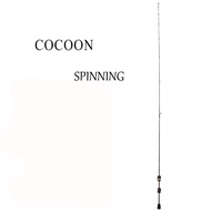 【TRAINFIS】INSECT-COCOON Single Piece Integrated Fishing Rod Non removable Fast Action UL Fishing Rod