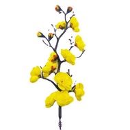 Silk peach blossom branches decorate ceremonies candy towers