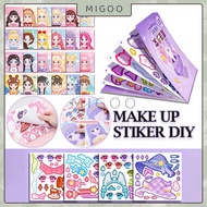 Diy Change Makeup Sticker Book DIY Kids Sticker Book/ Makeup Sticker Book/