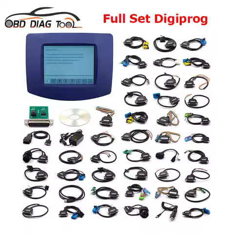 2023 Latest Digiprog3 OBD2 Version Digiprog 3 Full Set OBD Programmer A Quality DigiprogIII FTDI Dig