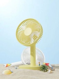 德國寶仕利 手持桌面風扇無線充電usb手拿便攜新款宿舍辦公室小風扇隨身電風扇學生床上靜音寢室兒童電扇小型