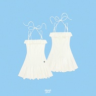 WENDYLOVE | Gardenia Dress เดรส ผ้ายืด สุดน่ารัก