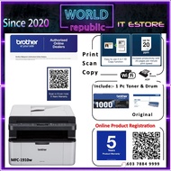 Brother Printer Wireless MFC-1910W MFC1910W Laser Printer Fax, ADF & Wireless Capability - TN-1000 T