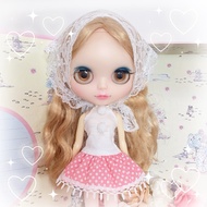 Lace Hair Cover With Tie For Blythe Dolls