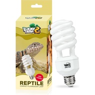 LUCKY HERP UVA UVB Reptile Light 10.0, Desert UVB 150 Compact Fluorescent Lamp, UVB Light for Reptil