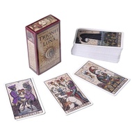 ไพ่ทาโรต์ Tarot Decks Trionfi Della Luna Tarot Card Oracle Cards Divination Table Board Game Tarot Deck for Beginners Fortune Fate Telling for sale