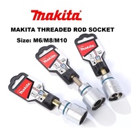MAKITA THREADED ROD SOCKET M6 B-42961/ M8 B-42977/ M10 42983/ 3/8" B-51611(STOCK CLEARANCE - OLD STO