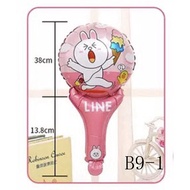 B9 happy birthday party foil balloon bunny cony ice cream handheld
