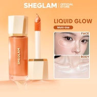 SHEGLAM Sunburst Glow Mixer Matte Face Primer Flawless Shimmer Liquid Foundation Makeup Cosmetics