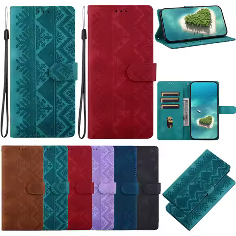Stand Flip Wallet Case For Nokia 1.4 2.2 2.3 2.4 3.2 3.4 4.2 5.3 5.4 6.2 7.2 X10 X20 X30 XR20 XR21 L