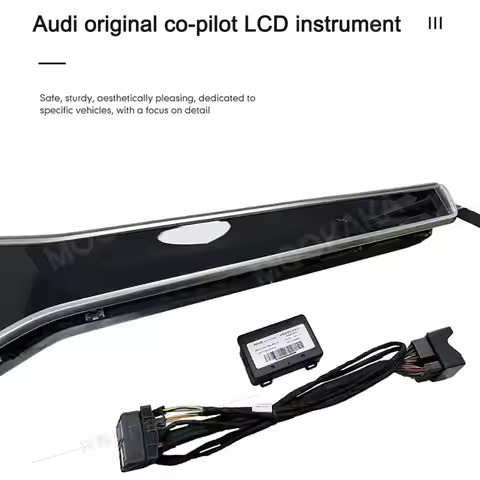 For Audi A6 A7 A6L A4 S4 RS4 A5 S5 RS5 Q7 C8 2015-2020 Co-pilot LCD Android Car Instrument Dashboard