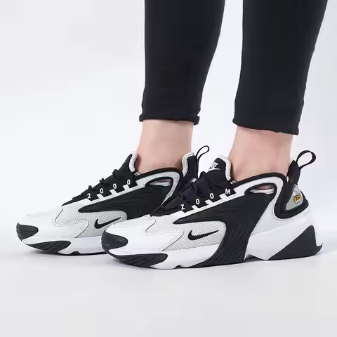 Nike Zoom 2K Air Speed Foam Non-Slip Breathable Mid-Top Air Cushion Casual Urban Commuting Running S