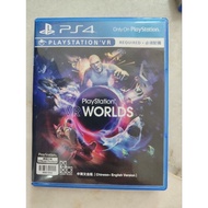VR worlds psvr game ps4 used game