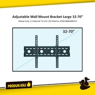 Adjustable TV Wall Mount Bracket LCD TV LED Wall Large Size 32-70" Inch VESA 600 400
