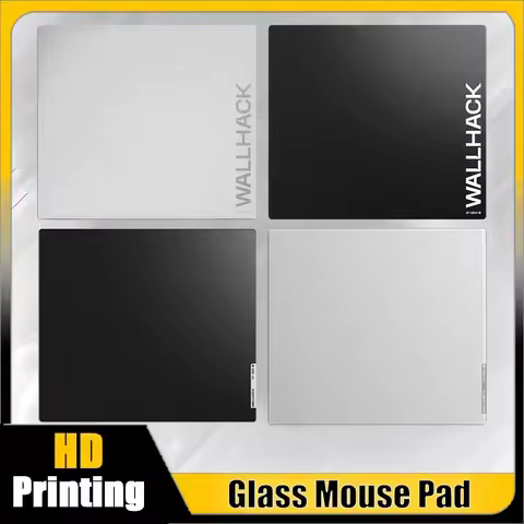 W-Wallhack SP004 SP005 YUME Tempered Glass Gaming Mouse Pad Frosted Surface For FPS Gaming Office De