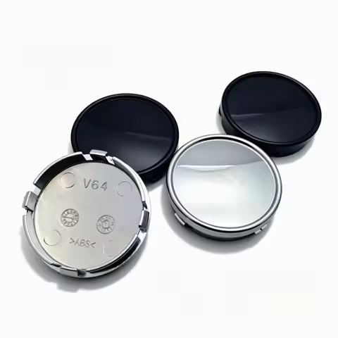 4pcs 64MM Clips 61MM Blank Car Wheel Center Caps No Emblem Rim Dust Cover Hubcaps Hub Cap OE 3546923
