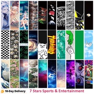 【Expert Recommended】 120*25cm Longboard Sandpaper Scooter Cruiser Skateboard Griptape Longboard Deck Sticker Sandpaper Skate Board Abrasive Grip Tape