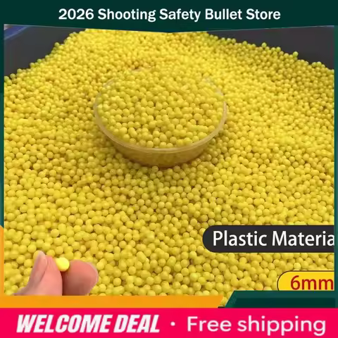 2029 100/200/500/1000/2000 Rounds Hunting Shooting 6mm BB Strikeball Rifle Gun Plastic BB Balls Yell