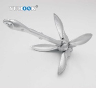 LY Boat Anchor Folding Anchor A Anchor Gaanized Anchor Rubber Raft Fishing Boat Iron Anchor Hot