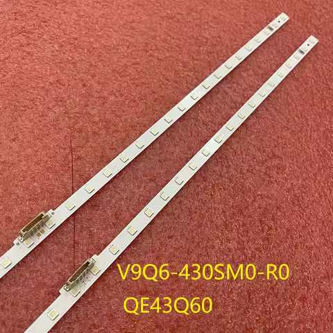 Kit 2pcs 38LED LED bar for Samsung 43inch TV V9Q6-430SM0-R0 QE43Q60RAT BN96-48377AL QE43Q60TAU