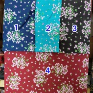 Kain Rayon Motif Bunga Kecil