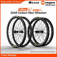 【Official Warranty】Magene EXAR Carbon Fiber Wheelset Ultra Series 2023 Integral Front Rear Wheels Inertia Stability Ceramic Bearing Road Cycling