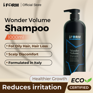 IFORM Wonder Volume Hair Shampoo (1000ml) | For Hair Loss | Improve Hair Volume