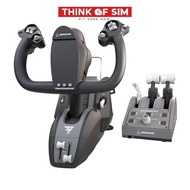 Thrustmaster TCA Yoke Pack Boeing Edition | Authentic Licensed Aircraft Driving Kit For PC Xbox