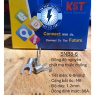 Bare Y-shaped Cos head SNB8-6 KST | Cosse wire 8mm2 | Y-shaped cos head for industrial electrical ca