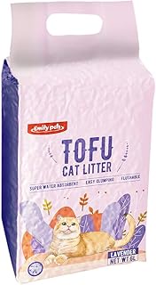 Emily Pets RB115 Lavender Tofu Cat Litter, 6L