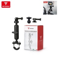 MOTOWOLF Bracket Go Pro Action Cam Holder Kamera Motor Camera 360 Derajat