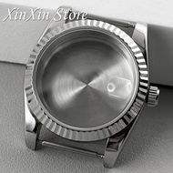 NH35 Fluted Bezel Watch Case 36mm/40mm Presidential Bracelet S crown For NH34 NH35 NH36 NH38 4R35 4R