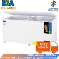 [YS] Chest Freezer RSA CF-600 H / CF600H Freezer Box 500 liter