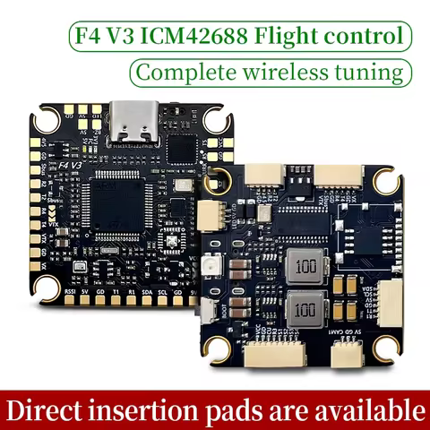 Aocoda-RC F405 V3 Flight Control F4 FC ICM42688 OSD/Blackbox/Bluetooth Support DJI /VISTA HD VTX For