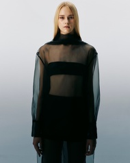 NICHP : Meteora Collection : Selene top ผ้าออแกนซ่าโปร่ง (Pre-order 3-4 Week)