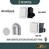 🔥FREE SHIPPING🔥 AireGard AS 6090 9020 SQ110 8" 10" inch Ceiling Air Ventilation Exhaust Fan / Kipas 