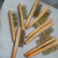 SIKAT KAWAT TEMBAGA GAGANG KAYU | KUAS KAWAT BESAR ISI PADAT & AWET PREMIUM QUALITY ( SIKAT KAWAT BE