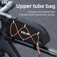 ESLNF Side Drawstring Top Tube Bag Bike Bag Multifunctional Waterproof Bag Mtb Road Bike Reflective