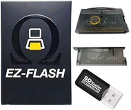 EZ Flash Omega Black Transparent Edition GBA NDS NDSL (Black Transparent) - USB MicroSD Card Reader/