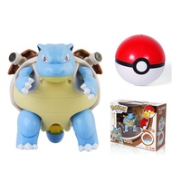 POKEMON toy deformation ball egg Blastoise boy puzzle enlightenment toy gift Pokeball Set Pop-Up Elf