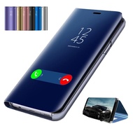 For Samsung Galaxy A51 A71 Case Luxury Mirror Flip Leather Phone Case For Galaxy A01 A11 A21 A31 A41 Back Cover