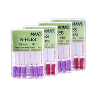 Dental Material Manigan Tube File MANI K File Dental Expansion Needle Root Tube K File MANI Hand Roo